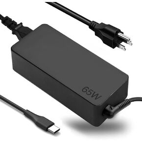 65W USB C Charger for Lenovo ThinkPad/Chromebook/Yoga,ThinkPad T480 T490 T580 X270 X280 X380 X390 E480 E580 E590 ADLX65YDC2A Lenovo laptop charger