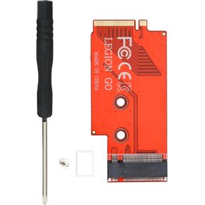 for Lenovo Saver Legion Go Handheld Conversion 2242 to 2280 SSD Hard Drive Expansion High Capacity Board NVME M-Key M.2 PCIE 4.0 3.0 Gold Finger Adapter Upgrade Conversion Plate