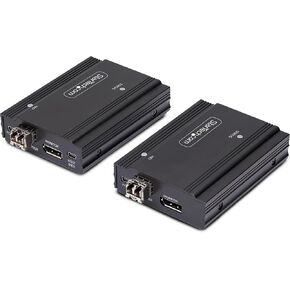 StarTech.com DisplayPort KVM Extender Over Fiber Optic, 4K 60Hz, Console Extender Kit, Up to 984ft/300m (Multi-Mode)