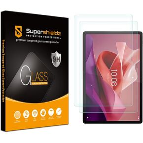 Supershieldz (2 Pack) Designed for Lenovo Tab P12 (12.7 inch) Screen Protector, (Tempered Glass) Anti Scratch, Bubble Free