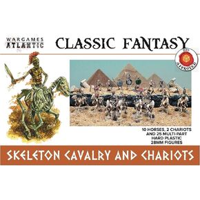 Wargames Atlantic Classic Fantasy: Skeleton Cavalry and Chariots