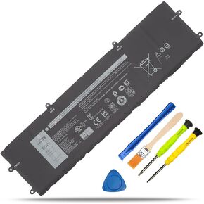 DWVRR 817GN Laptop Battery Replacement for Dell Alienware x17 R1 R2 Alienware x15 R1 R2 Inspiron 16 7620 2-in-1 Series Notebook 0017GN 0NR6MH 11.4V 87Wh 7250mAh
