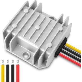Waterproof DC/DC 48V 60V 72V 18~90V Step Down to 12V 0~10A 120W Voltage Buck Converter Regulator Transformer Power Supply for Car Truck Vehicle CE listed