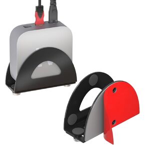Adjustable TV Box Wall Mount Metal Wall Mount for A-pple TV, Router and Other Media Players