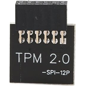 Sanpyl TPM 2.0 Module, SPI 12Pin Security Module for GIGABYTE Mainboard, TPM2.0 Security Module for Upgrade PC System Upgrade to Win 11, Compatible with WIN11 2.0 System