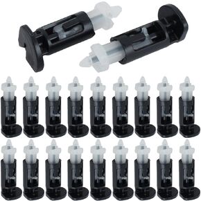 Heatsink Mount Pin, Fan Coolers Mount Pins Durable Push Screw Fastener for Cooling Fan LGA 775 Socket (20 Pack)