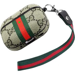 لحافظة AirPods Pro الجيل الثاني 2022، غطاء حماية فاخر مقاوم للصدمات لكامل الجسم لحافظة AirPods Pro 2 [مصباح LED أمامي مرئي] in Kuwait