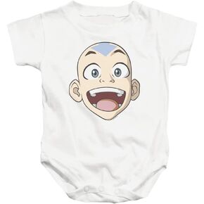 Popfunk Avatar The Last Airbender Big Aang Face Infant Baby Boys Onesie Snapsuit