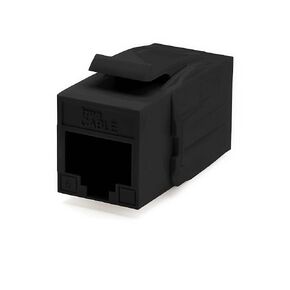 trueCABLE Cat6A Keystone Jack Coupler, Unshielded (UTP), PoE++ (4PPoE), UL Listed, ETL Verified, ANSI/TIA 568-2.D Cat 6A Performance Compliant, Female to Female RJ45 Couplers, White, 12 Pack