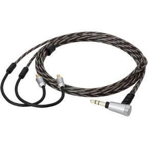 Audio-Technica HDC323A/1.2 Detachable Audiophile Headphone Cable for Live Sound Series Headphones, Silver