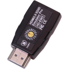 HDMI 2.0 EDID Emulator 4K PRO (Model: HD-EW2), Support EDID Copy and Emulation, HDCP Passthrough, 14 PreSET EDID Values