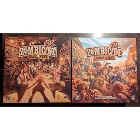 Zombicide: Undead or Alive Base Game with Kickstarter Extra Dead West