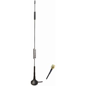 CompuPort 5G/LTE Sprig High Strength Magnet Mount Mobile Antenna with 10' RG174 Cable -Frequency 698-960/1710-3800MHz