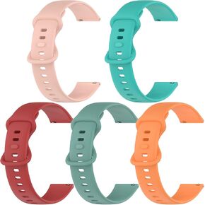 Colorful Silicone Bands Compatible with Garmin Bounce Kids Watch,Wristbands Adjustable Strap Intended for Garmin Bounce Replacement Bands