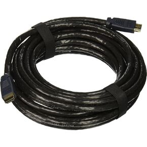 C2G 41190 Pro Series HDMI Cable, Plenum CMP-Rated, Black (15 Feet, 4.57 Meters)