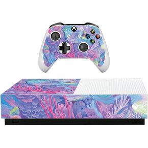 MightySkins Skin for Microsoft Xbox One S All-Digital Edition - My Space | Protective, Durable, and Unique Vinyl Decal wrap Cover | Easy to Apply, Remove, and Change Styles | Made in The USA