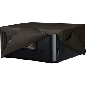 kwmobile Dust Cover Compatible with Epson Expression Photp XP-8700 - Printer Case - Fabric Protector Cover - Dark Grey