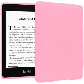 حافظة لجهاز Kindle من الجيل الحادي عشر من Amazon مقاس 6 بوصات - غطاء حماية من جل TPU مناسب تمامًا لجهاز Kindle الجديد لعام 2022 (وردي)