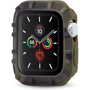 Pelican - سلسلة الحماية - مصد لساعة Apple Watch Series 42-44mm 1/2/3/4/5 - أخضر مموه