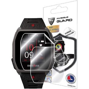 IPG for TIMEX Ironman R300 GPS Smartwatch Screen Protector (2 Units) Invisible Ultra HD Clear Film Anti Scratch Guard-Smooth/Self-Healing/Bubble -Free