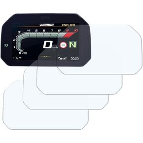 Speedo Angels Dashboard Screen Protector for R1250 GS (2018+) 2 x Ultra Clear & 2 x Anti Glare