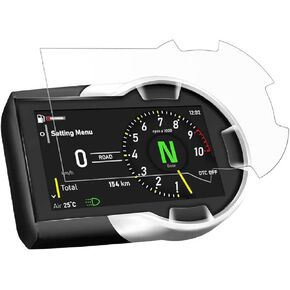 Motorcycle Accessories Nano Glass Dashboard Screen Protector Kit for Ducati Scrambler (Icon/Full Throttle/Nightshift) 2023-2024 (2 x Ultra Clear & 2 x Anti Glare)