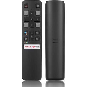 Universal Remote Control Replacement for TCL Smart TV All Models, Compatible with TCL All Android 4K UHD TVs 40S334 50S434 55S434 75S434 40S330 70S430, etc (No Voice Command)