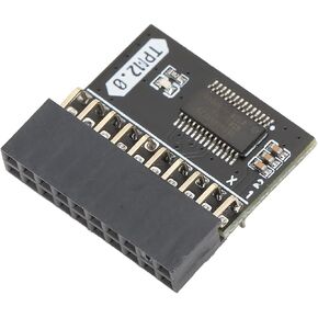 TPM 2.0 Encryption Security Module 20Pin 2 10P Standalone Crypto Processor TPM 2.0 Module for Win11 for Gigabyte for ASUS Asus Tpm Module