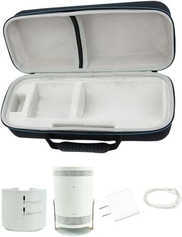 EVA Hard Case for Samsung The Freestyle Projector & Battery Base,The Freestyle Projector All Accessories Carrying Travel Storage Bag in Saudi Arabia