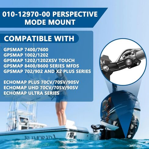 010-12970-00 حامل وضع المنظور، حامل LiveScope LVS32، مناسب لمحول طاقة Garmin Panoptix LVS32، حامل محول وضع المنظور Panoptix LiveScope LVS32 in Kuwait