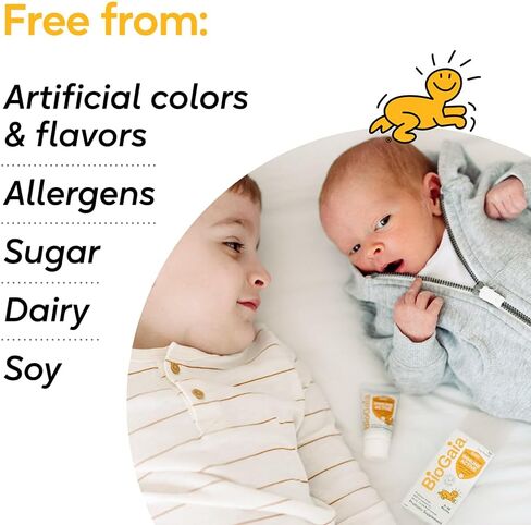 BioGaia Immune Active Baby Probiotic Drops + Vitamin D | for Digestive & Immune Health | for Babies & Toddlers 0-36 Months | Pediatrician Trusted | Allergen, Dairy, Soy & Gluten Free in Saudi Arabia
