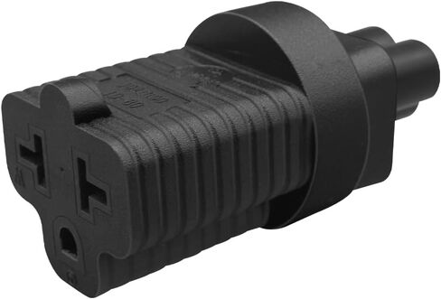 IEC320 C6 to Household Socket 4 in 1 Power Converters Comb Adapter,IEC320 C6 to 5-15R,C6 to 5-20R,C6 to 6-15R, C6 to 6-20R,IEC320 C6 3 PIN Computer Power Adapter (C6 to NEMA 5/6-15/20R) in Saudi Arabia