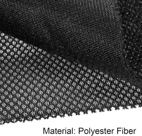 uxcell Black Speaker Mesh Grill Stereo Fabric Dustproof 0.5x1.45M 20 x 57 inch in Saudi Arabia