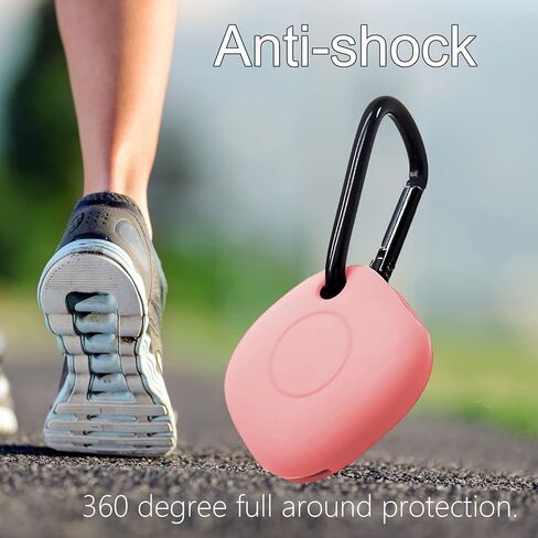 مجموعة 4 قطع حافظة لهاتف Galaxy SmartTag/SmartTag+ Plus Tracker Locator مجموعة غطاء جلد مع سلسلة مفاتيح مضادة للخدش وخفيفة الوزن وناعمة وغطاء جلدي in Kuwait