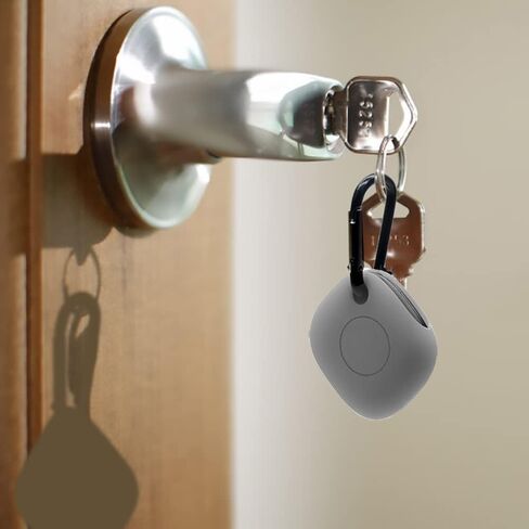 مجموعة 4 قطع حافظة لهاتف Galaxy SmartTag/SmartTag+ Plus Tracker Locator مجموعة غطاء جلد مع سلسلة مفاتيح مضادة للخدش وخفيفة الوزن وناعمة وغطاء جلدي in Kuwait