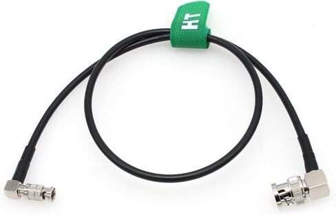HD 3G 6G SDI Video Cable for Blackmagic Video Assist 4K 5" Monitor, Micro Studio Camera 4K G2 DJI Lightbridge 2, Micro BNC to BNC Male 60cm in Kuwait