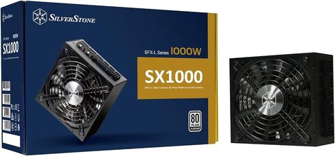 Silverstone SX1000 Platinum, 80PLUS Platinum 1000W Fully Modular SFX-L Power Supply, SX1000-LPT V1.1 in Saudi Arabia