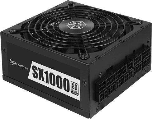 Silverstone SX1000 Platinum, 80PLUS Platinum 1000W Fully Modular SFX-L Power Supply, SX1000-LPT V1.1 in Saudi Arabia