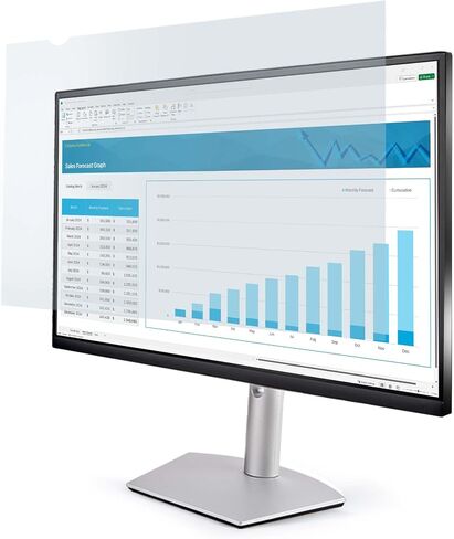 StarTech.com 24 بوصة 16:10 مرشح مضاد للضوء الأزرق، مرشح شاشة BlueLight لشاشة كمبيوتر 24 بوصة، يقلل من إجهاد العين، TAA in Saudi Arabia