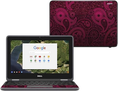 غلاف MightySkins متوافق مع Dell Chromebook 11" 3180 - بيزلي | غطاء ملتف من الفينيل واقٍ ومتين وفريد ​​من نوعه | سهل التطبيق والإزالة وتغيير الأنماط | صنع في الولايات المتحدة الأمريكية in Kuwait