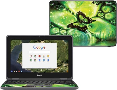 غلاف MightySkins متوافق مع Dell Chromebook 11" 3180 - بيزلي | غطاء ملتف من الفينيل واقٍ ومتين وفريد ​​من نوعه | سهل التطبيق والإزالة وتغيير الأنماط | صنع في الولايات المتحدة الأمريكية in Kuwait