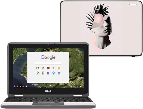 غلاف MightySkins متوافق مع Dell Chromebook 11" 3180 - بيزلي | غطاء ملتف من الفينيل واقٍ ومتين وفريد ​​من نوعه | سهل التطبيق والإزالة وتغيير الأنماط | صنع في الولايات المتحدة الأمريكية in Kuwait