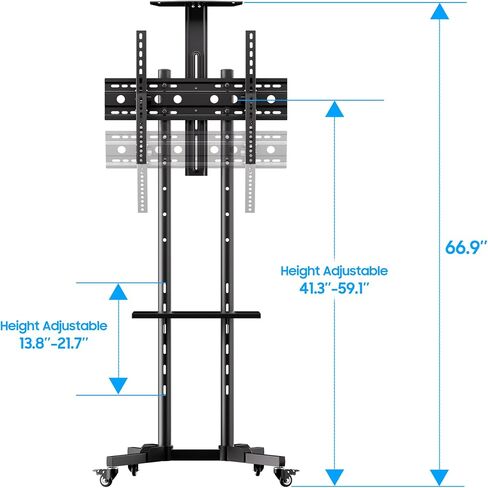 SYLVOX Full Motion Outdoor TV Wall Mount, Fits for TV Size from 40 Inch to 75 Inch, Flexible 6 Articulating Dual Arms, Wall Mount Bracket, Maximum VESA 600 x 400 mm in Kuwait
