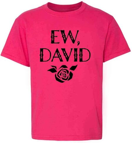 تي شيرت Pop Threads Ew David Rose Alexis مضحك لطيف برسومات للأطفال الصغار والبنات والأولاد in Kuwait