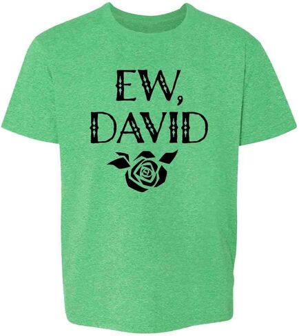 تي شيرت Pop Threads Ew David Rose Alexis مضحك لطيف برسومات للأطفال الصغار والبنات والأولاد in Kuwait