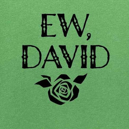تي شيرت Pop Threads Ew David Rose Alexis مضحك لطيف برسومات للأطفال الصغار والبنات والأولاد in Kuwait