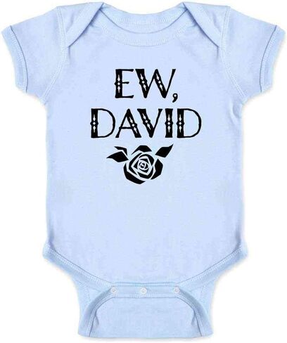 تي شيرت Pop Threads Ew David Rose Alexis مضحك لطيف برسومات للأطفال الصغار والبنات والأولاد in Kuwait