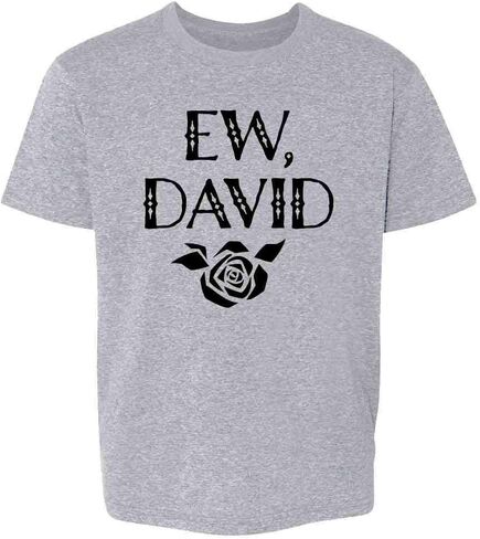 تي شيرت Pop Threads Ew David Rose Alexis مضحك لطيف برسومات للأطفال الصغار والبنات والأولاد in Kuwait