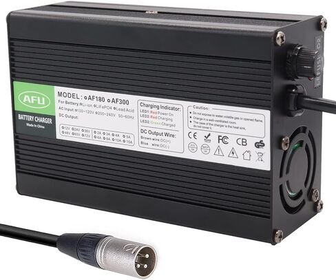 42V 4A Battery Charger Multiple Protection for 36V Lithium Li-ion Battery Pack with 3pin XLR Plug in Kuwait