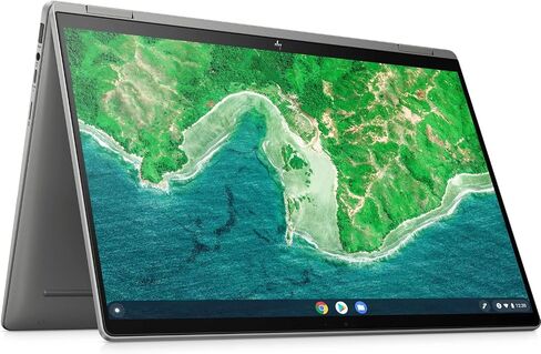 HP Chromebook x360 Convertible 2 in 1 Laptop Tablet 14 Inch WUXGA IPS Touchscreen Intel Core i3 8GB RAM 256GB SSD Intel UHD Graphics Backlit Keyboard Wi-Fi Bluetooth ChromeOS (Renewed) in Saudi Arabia